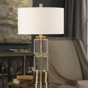   Modern European furniture - Stacked Glass Column Table Lamp - www.oroa.com | Oroa.com