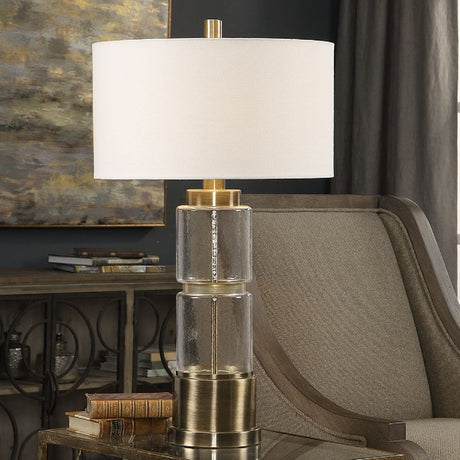   Modern European furniture - Stacked Glass Column Table Lamp - www.oroa.com | Oroa.com