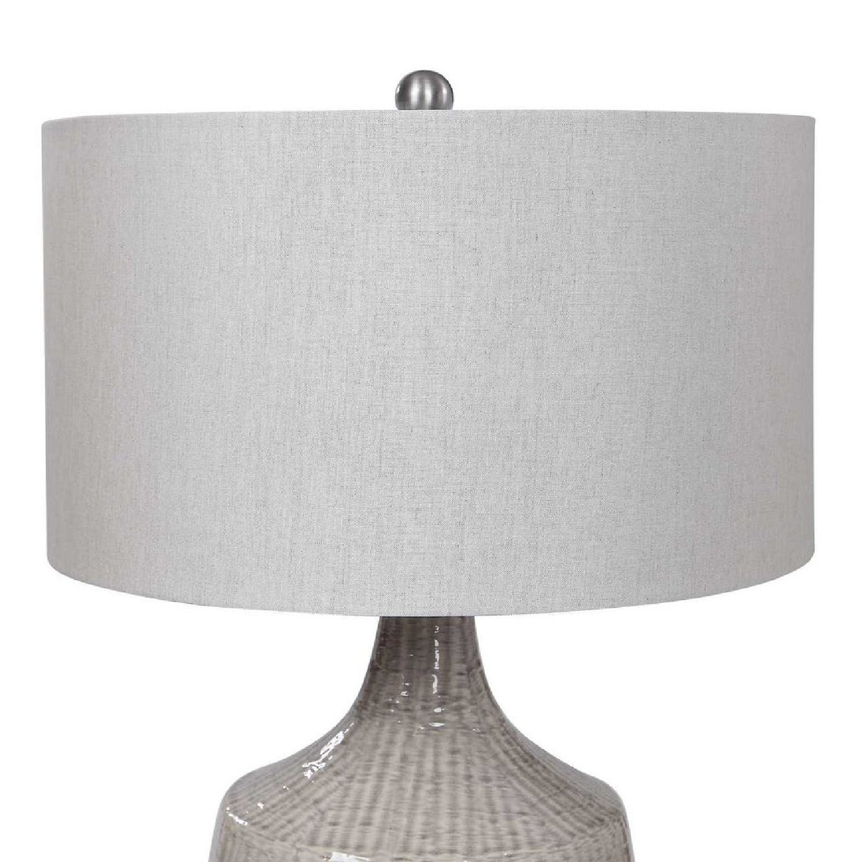   Modern European furniture - Gray Ceramic Table Lamp - www.oroa.com | Oroa.com