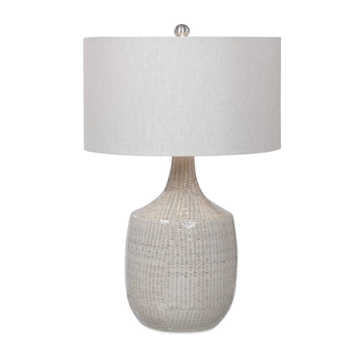   Modern European furniture - Gray Ceramic Table Lamp - www.oroa.com | Oroa.com
