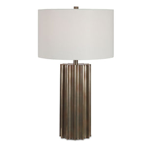   Fluted Steel Table Lamp | Oroa.com