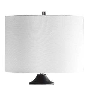   Modern European furniture - Rustic Black Wood Table Lamp - www.oroa.com | Oroa.com
