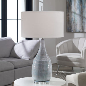  Modern European furniture - Crackle Glazed Ceramic Table Lamp - www.oroa.com | Oroa.com