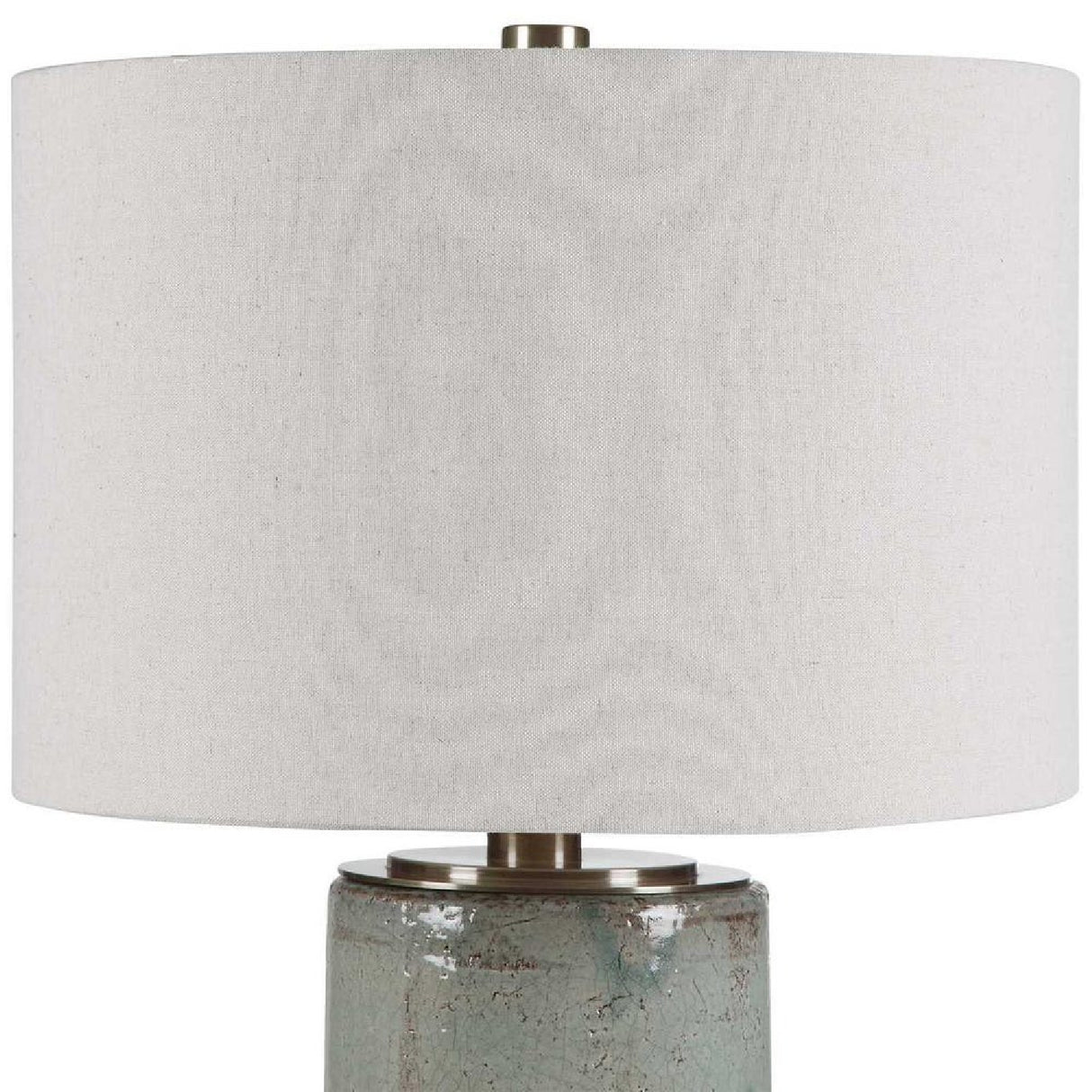   Modern European furniture - Rustic Blue Ceramic Table Lamp - www.oroa.com | Oroa.com