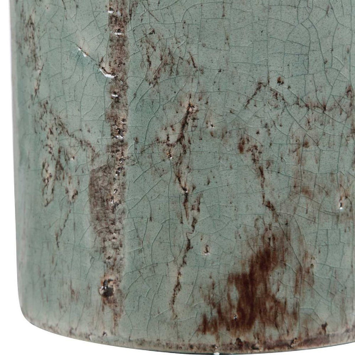   Modern European furniture - Rustic Blue Ceramic Table Lamp - www.oroa.com | Oroa.com