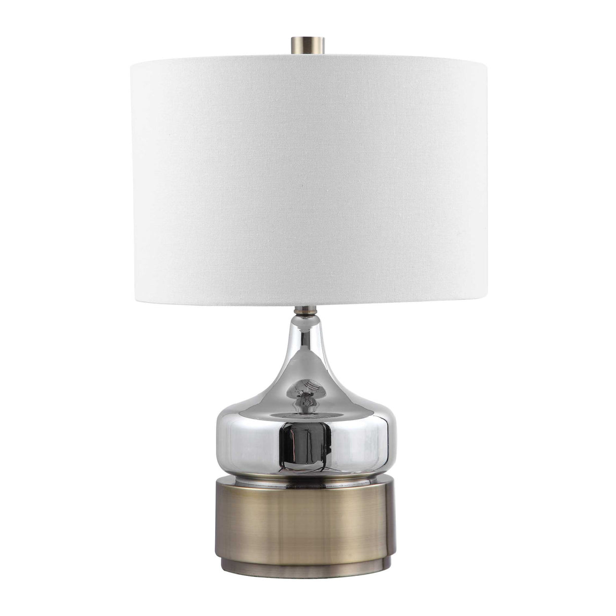   Chrome Glass Table Lamp | Oroa.com