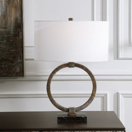   Antique Gold Ring Table Lamp Table Lamp | Oroa.com