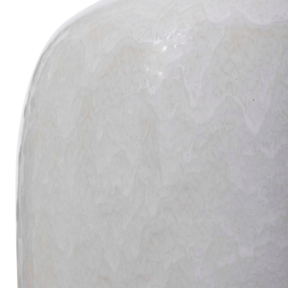   White Drip Ceramic Table Lamp | Oroa.com