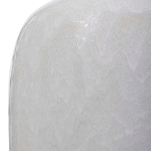   White Drip Ceramic Table Lamp | Oroa.com