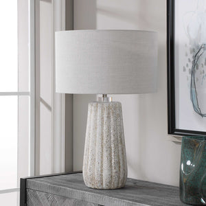   Fluted Ceramic Table Lamp | Oroa.com