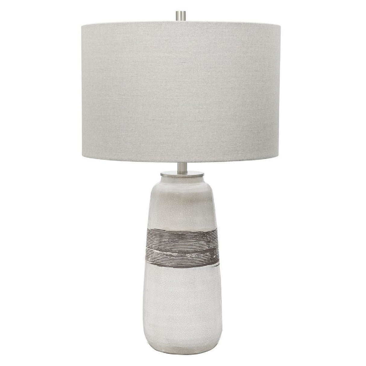   Modern European furniture - Textured Oval Ceramic Table Lamp - www.oroa.com | Oroa.com
