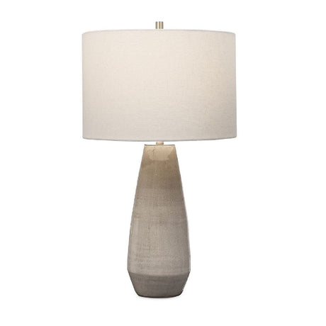   Modern European furniture - Crackled Gray Ceramic Table Lamp - www.oroa.com | Oroa.com