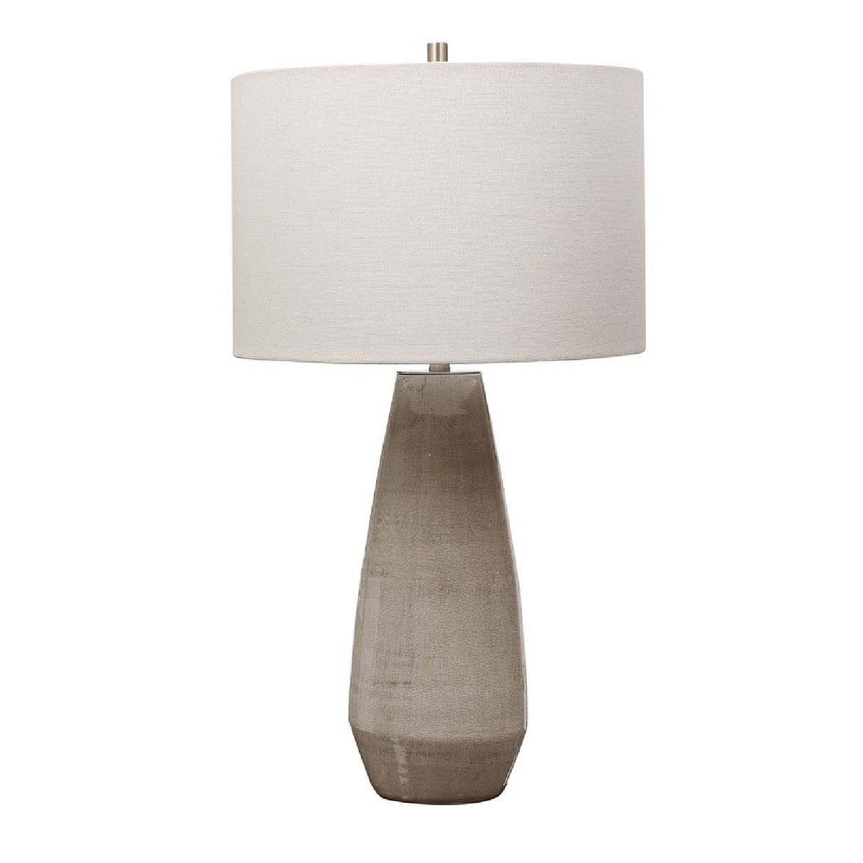   Modern European furniture - Crackled Gray Ceramic Table Lamp - www.oroa.com | Oroa.com