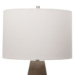   Modern European furniture - Crackled Gray Ceramic Table Lamp - www.oroa.com | Oroa.com