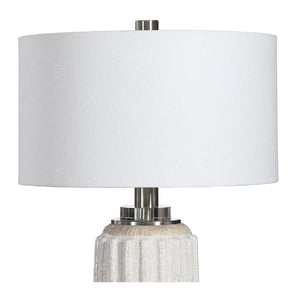   Cream Crackled Ceramic Table Lamp | Oroa.com
