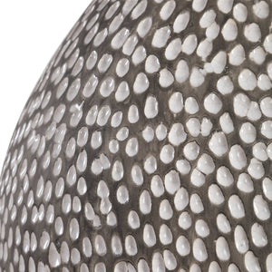   Pitted Gray Ceramic Table Lamp | Oroa.com