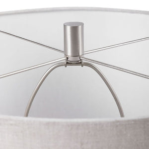   Mottled White Glass Table Lamp | Oroa.com