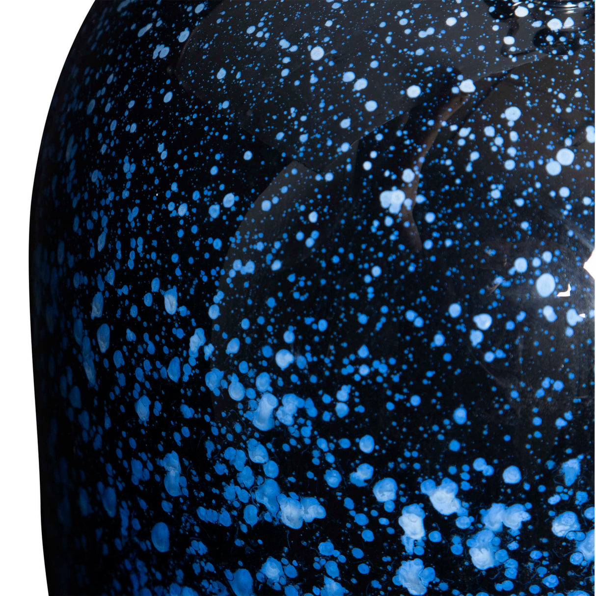   Blue Glass Table Lamp | Oroa.com