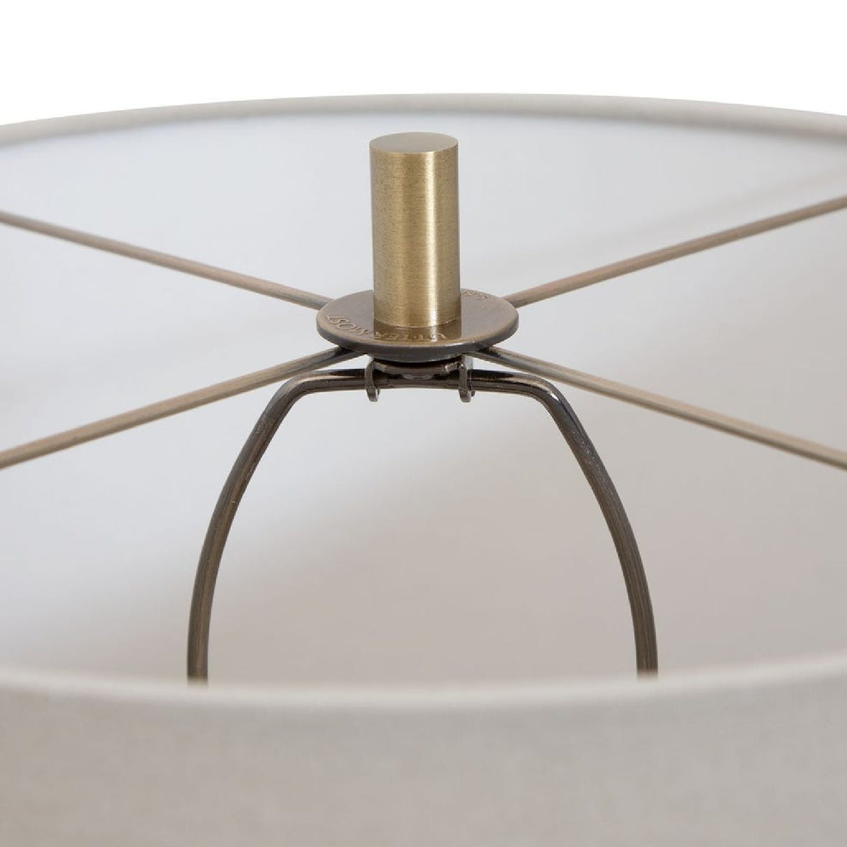   Modern European furniture - Gray Textured Ceramic Table Lamp - www.oroa.com | Oroa.com