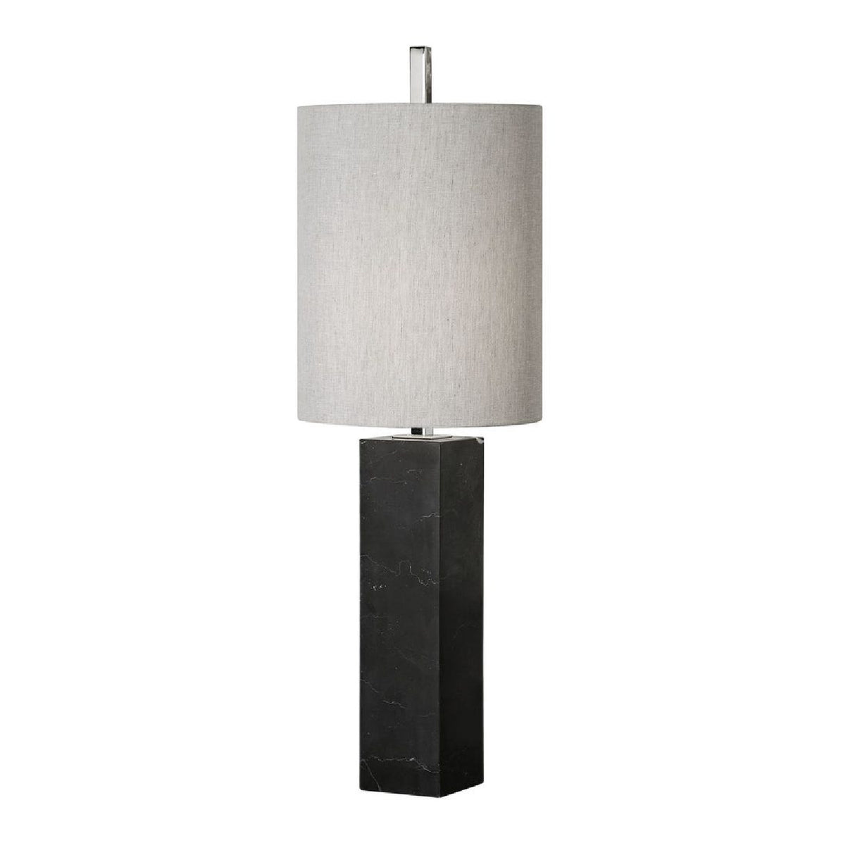   Black Marble Column Buffet Lamp | Oroa.com