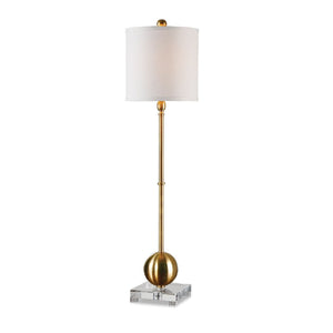   Brushed Brass Buffet Lamp | Oroa.com
