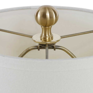   Brushed Brass Buffet Lamp | Oroa.com