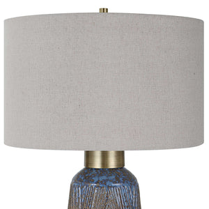   Embossed Glaze Ceramic Table Lamp | Oroa.com