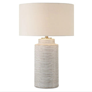   Carved Ring Ceramic Table Lamp | Oroa.com