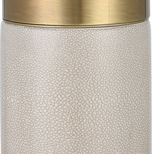   White Crackled Ceramic Table Lamp | Oroa.com