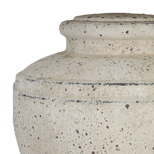   Modern European furniture - Aged Beige Ceramic Table Lamp - www.oroa.com | Oroa.com