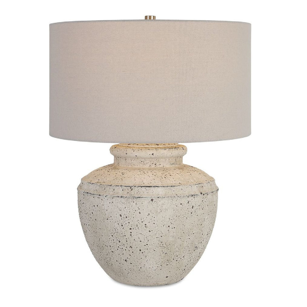   Modern European furniture - Aged Beige Ceramic Table Lamp - www.oroa.com | Oroa.com