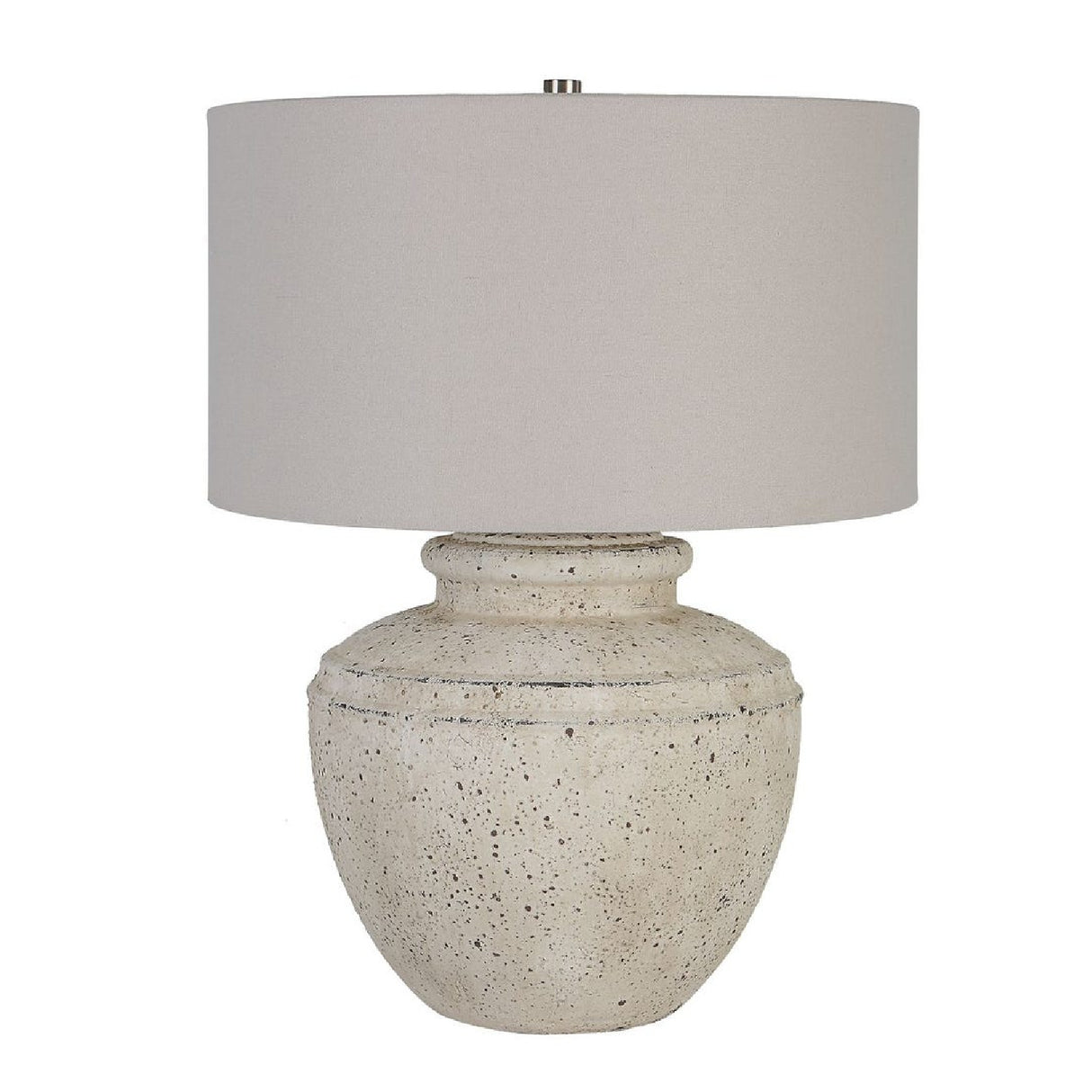   Modern European furniture - Aged Beige Ceramic Table Lamp - www.oroa.com | Oroa.com
