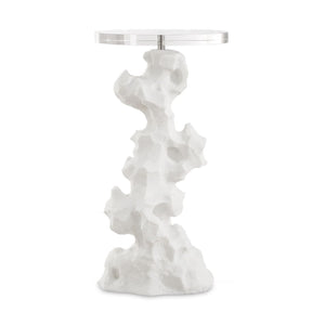   Organic-Shaped White Stone Table Lamp | Oroa.com