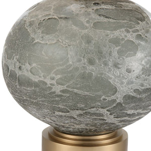   Modern European furniture - Smoky Gray Glass Table Lamp - www.oroa.com | Oroa.com