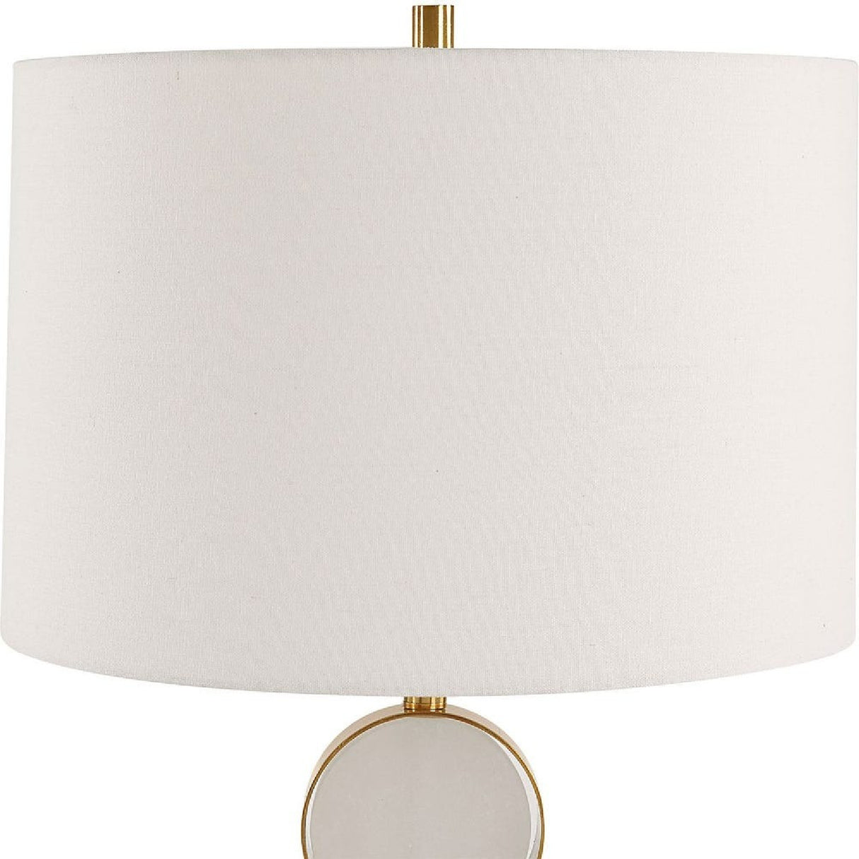   Modern European furniture - Round Alabaster Table Lamp - www.oroa.com | Oroa.com