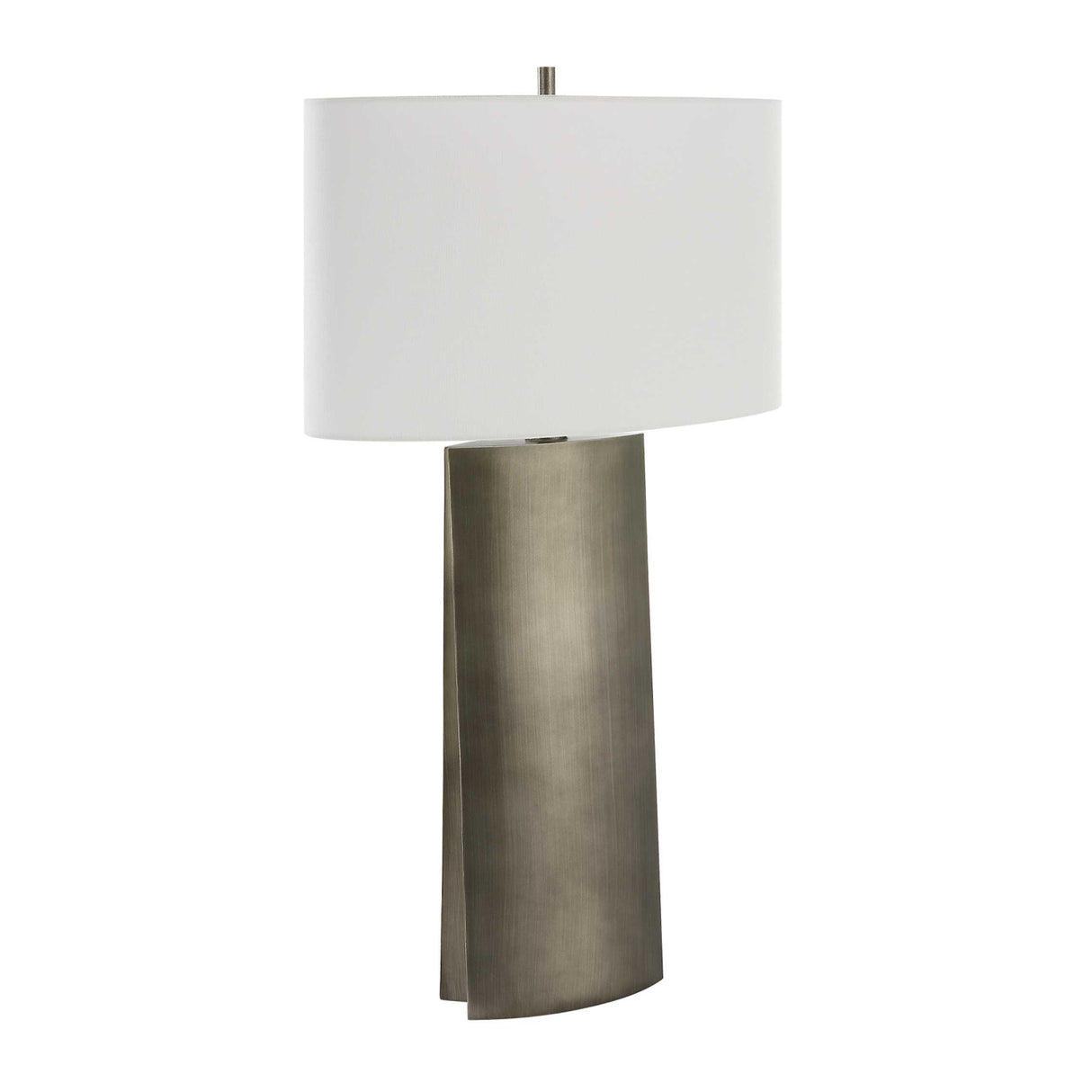   Gray Steel Table Lamp | Oroa.com