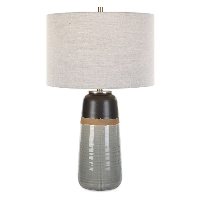 Modern European furniture - Two-Toned Ceramic Table Lamp - www.oroa.com