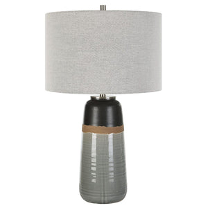   Modern European furniture - Two-Toned Ceramic Table Lamp - www.oroa.com | Oroa.com
