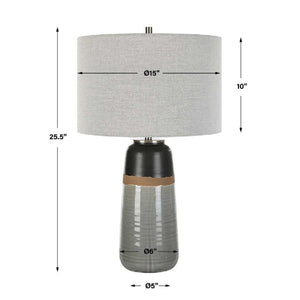   Modern European furniture - Two-Toned Ceramic Table Lamp - www.oroa.com | Oroa.com