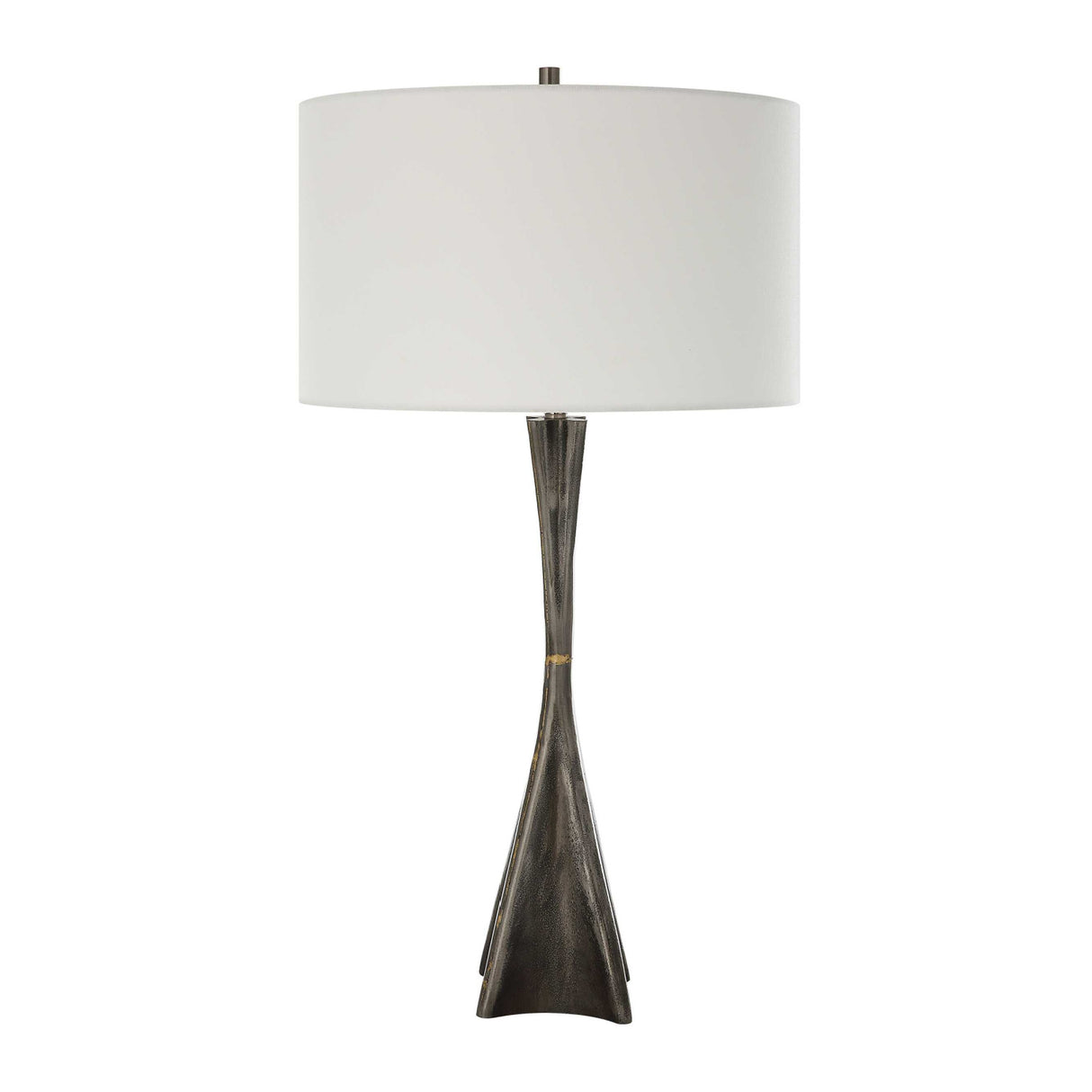  Textured Cast Iron Table Lamp | Oroa.com