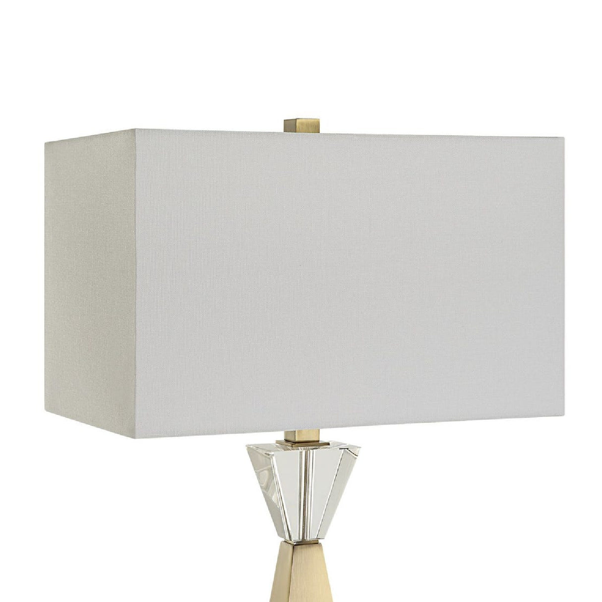   Tapered Brass Table Lamp | Oroa.com