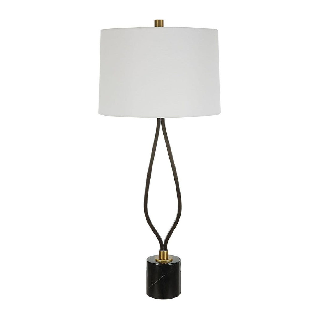   Wishbone Shaped Iron Table Lamp | Oroa.com