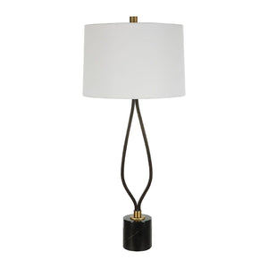   Wishbone Shaped Iron Table Lamp | Oroa.com