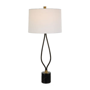   Wishbone Shaped Iron Table Lamp | Oroa.com