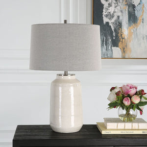   Crackled Glazed Ceramic Table Lamp | Oroa.com