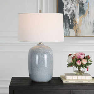   Modern European furniture - Sky Blue Ceramic Table Lamp - www.oroa.com | Oroa.com