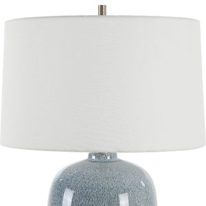   Modern European furniture - Sky Blue Ceramic Table Lamp - www.oroa.com | Oroa.com