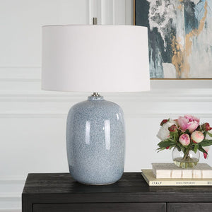   Modern European furniture - Sky Blue Ceramic Table Lamp - www.oroa.com | Oroa.com
