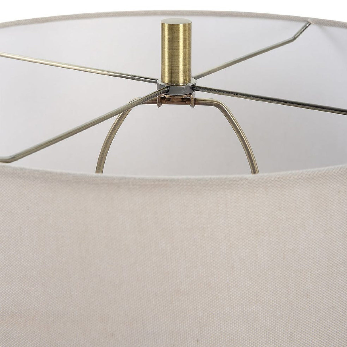   Modern European furniture - Bronze Ceramic Linen Table Lamp - www.oroa.com | Oroa.com