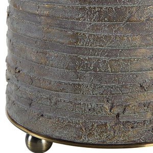   Modern European furniture - Bronze Ceramic Linen Table Lamp - www.oroa.com | Oroa.com